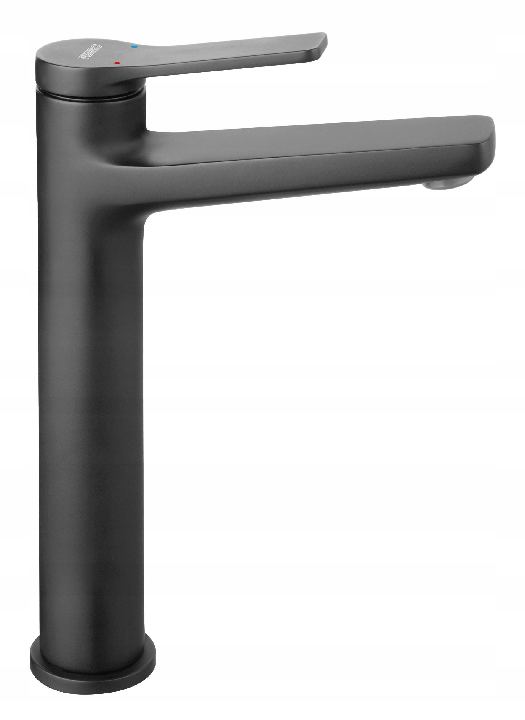 Ferro Stratos Black Washbasin, batéria dosky,