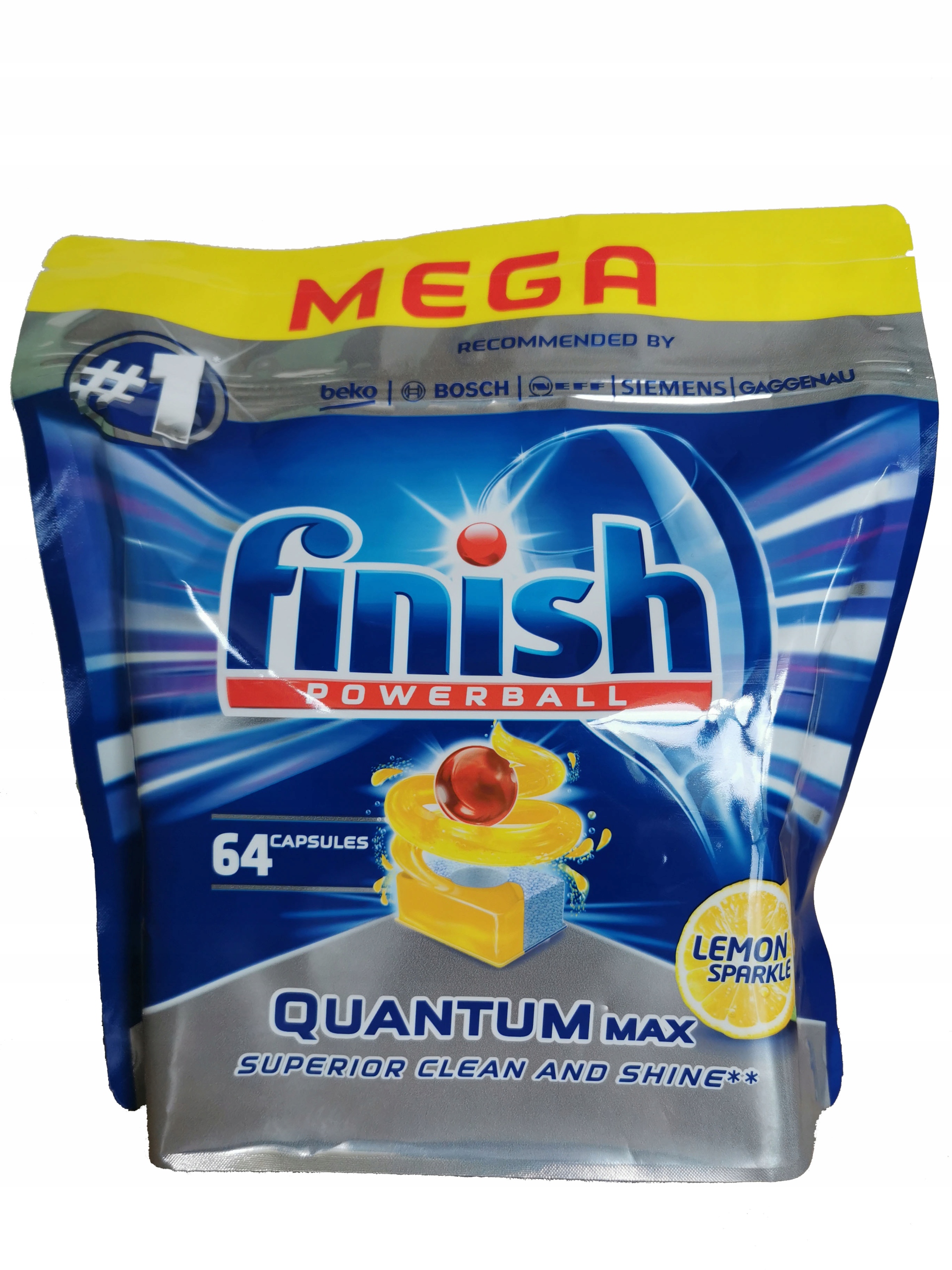 Dokončiť Quantum Max Tablety pre umývačku riadu 64 položiek