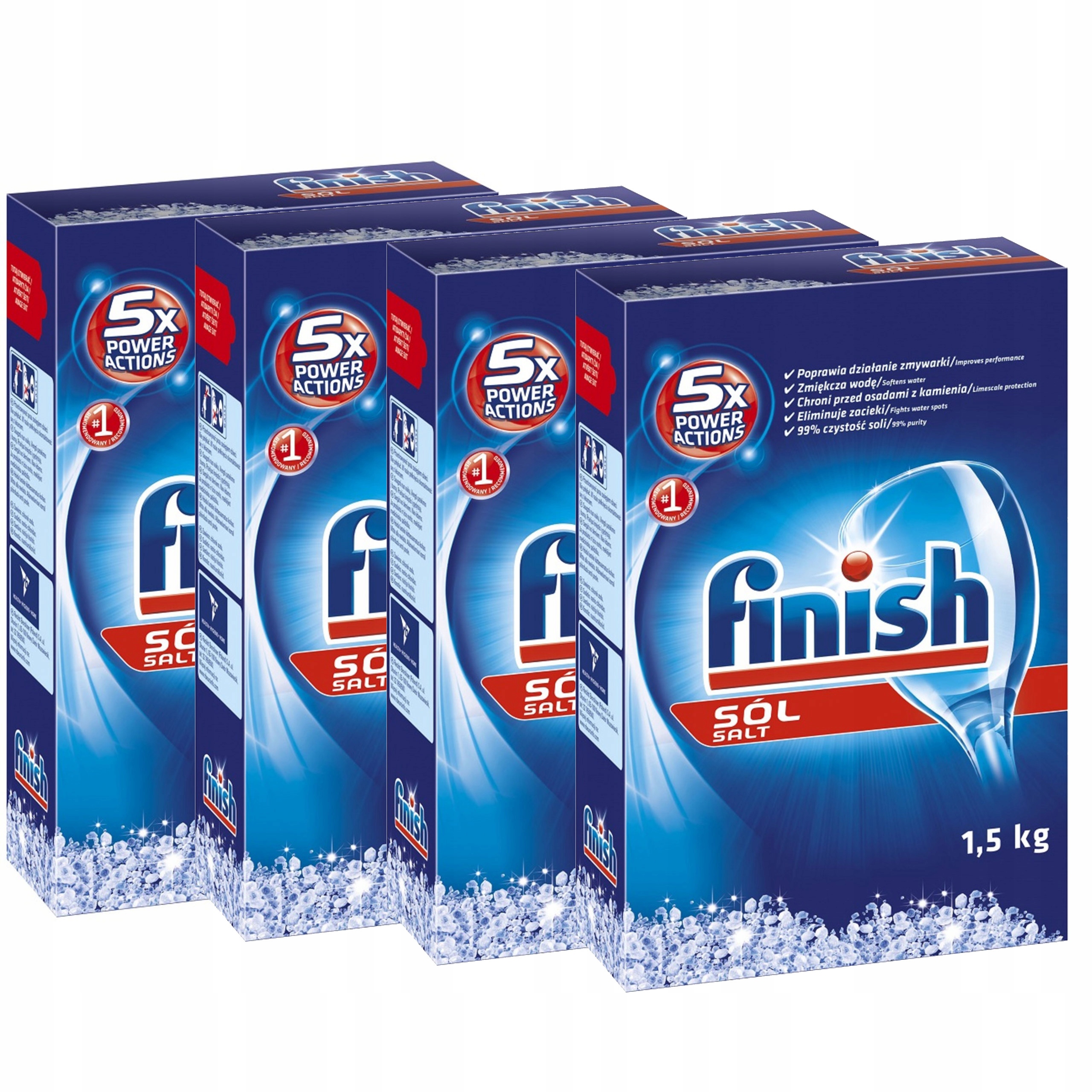 Dokončiť soľ na zmäkčovanie vody 4x1,5kg
