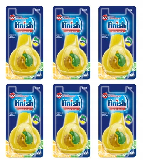 Dokončiť vôňu pre citrónové umývačky riadu a vápno x 6