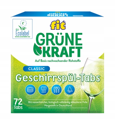 Fit Ground Kraft tablety pre umývačku riadu 72