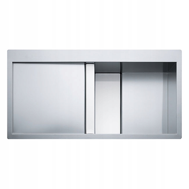 Kuchynská batéria - Franke Crystal Line Clv 214 oceľové biele sklo Euro+