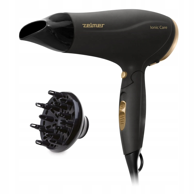 Fén ZELMER IONIC CARE s ionizáciou, skladací, výkonný 2400 W