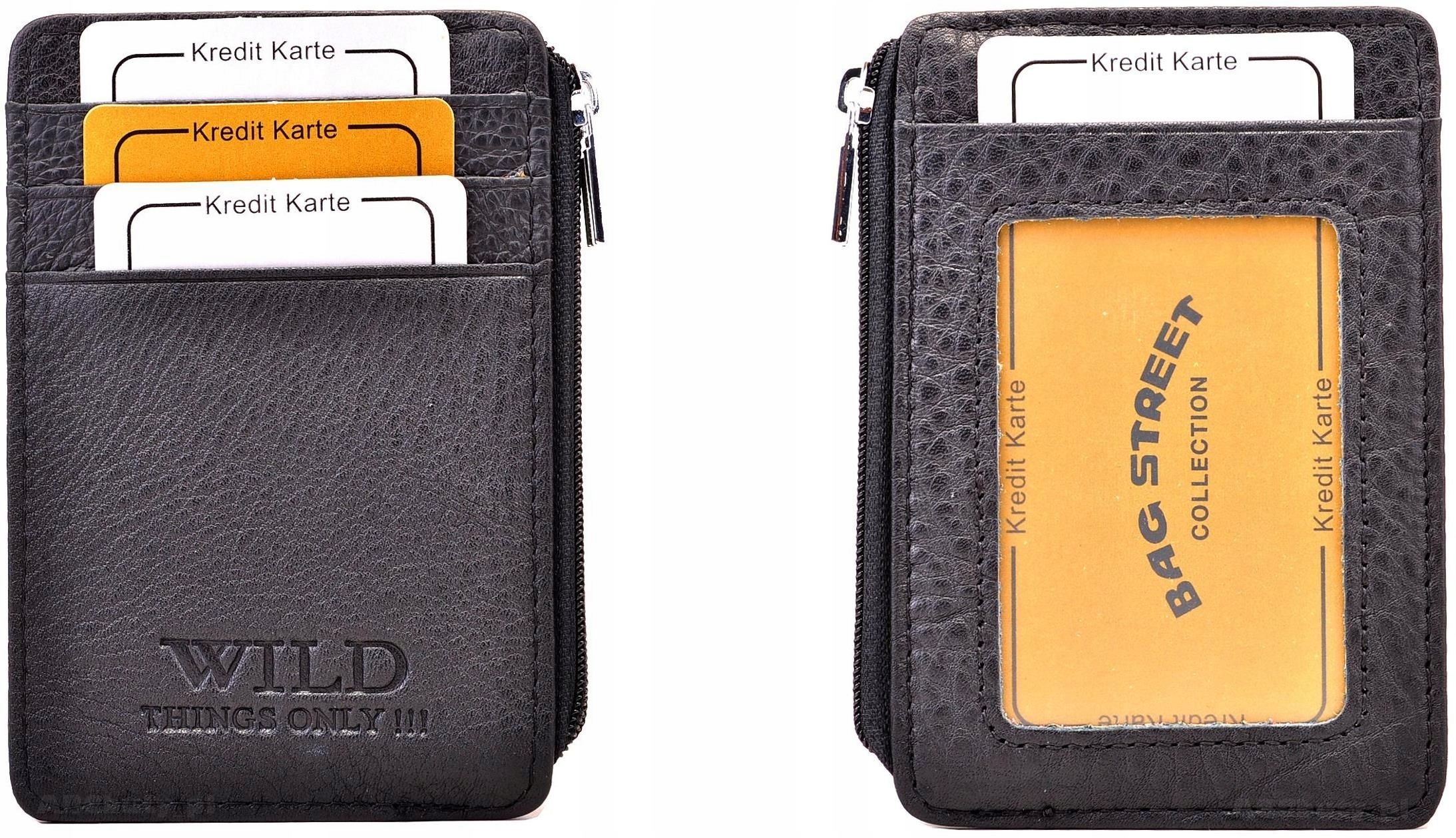 G4-210 Black Money Case and VioditE Cards Leather