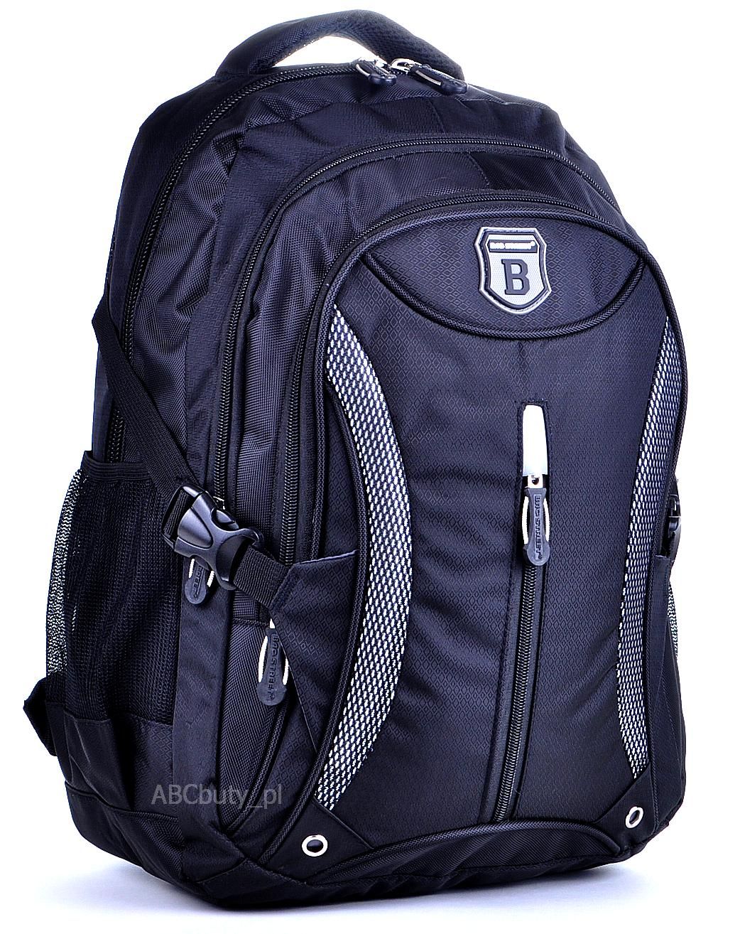 G4-68 Black School Backpack Bag Street!