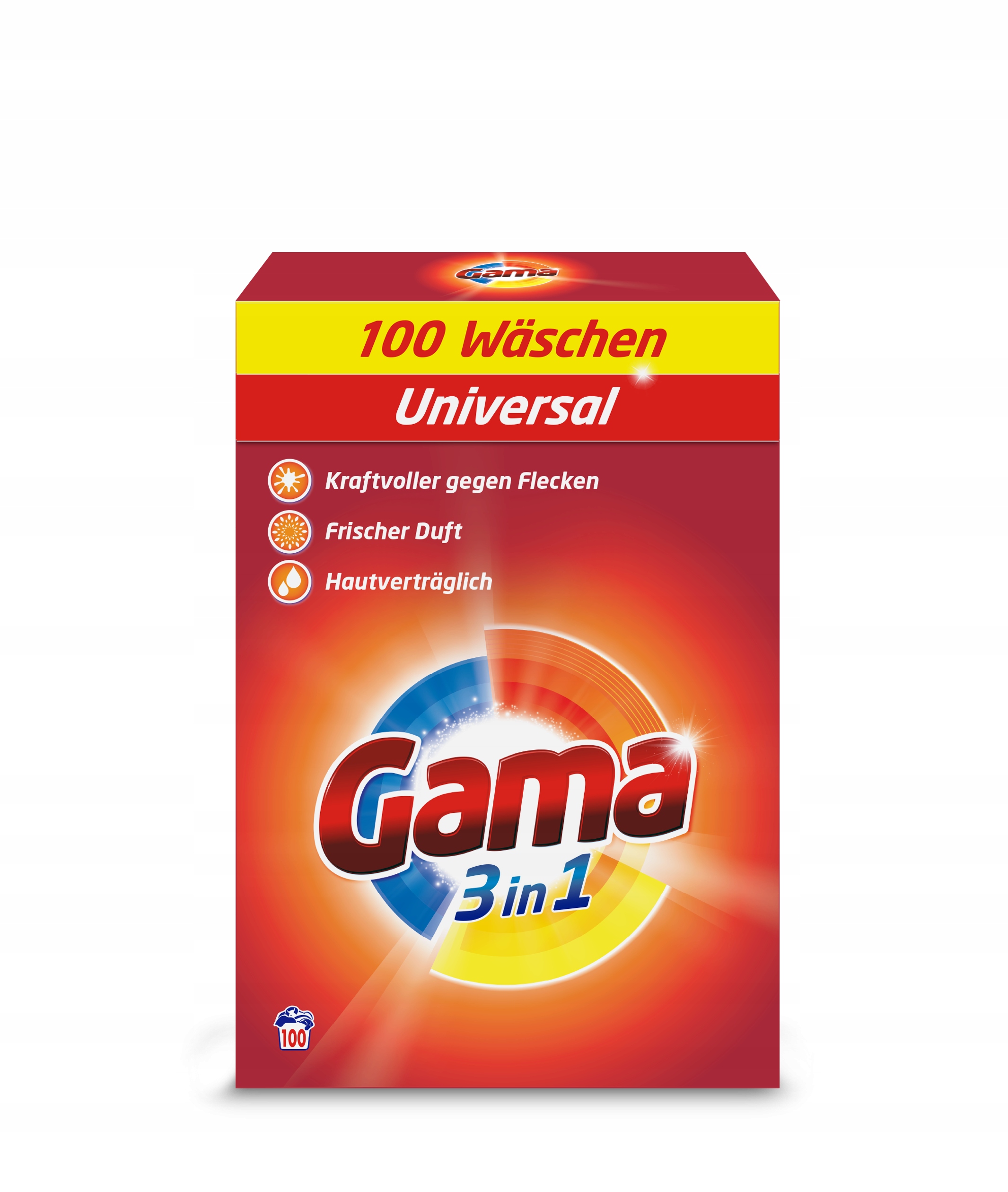 Prací prášok - ROZMER PRÁDLA PRÁŠOK 6,5 KG UNIVERZÁLNY 100 PRANÍ