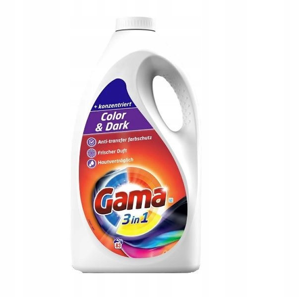 Prací gél - GAMA VIZIR PÍLNAŤ GEL 4.15L COLOR DE