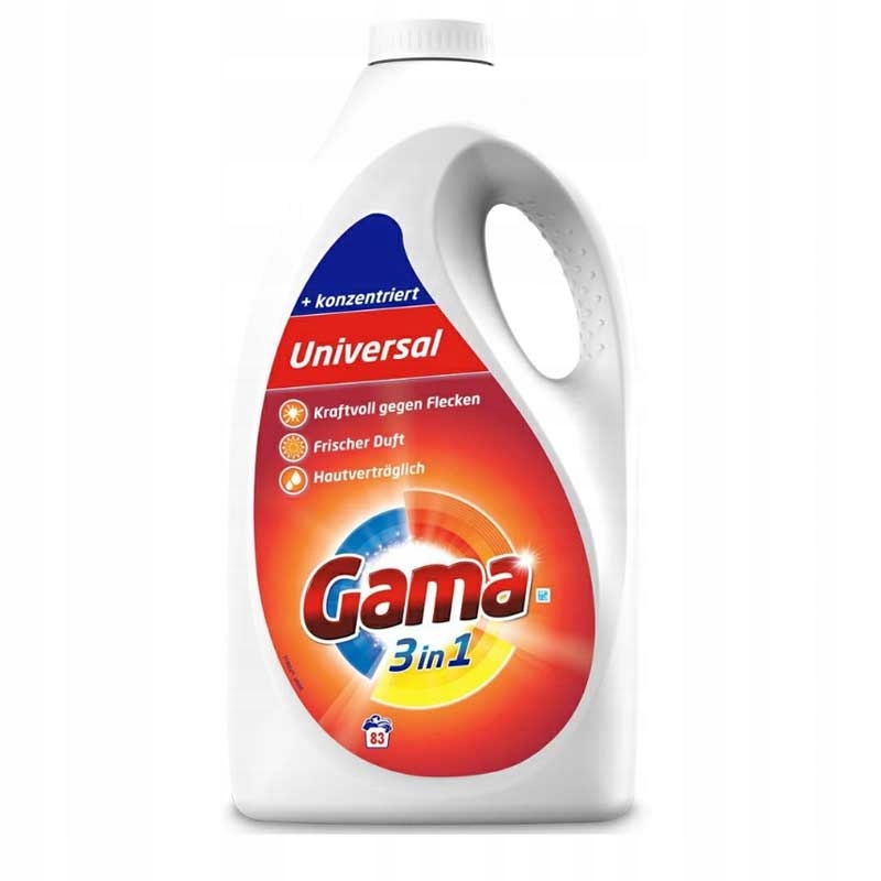 Prací gél - GAMA VIZIR GEL Umývanie koncentrát 4.15 L 83PR