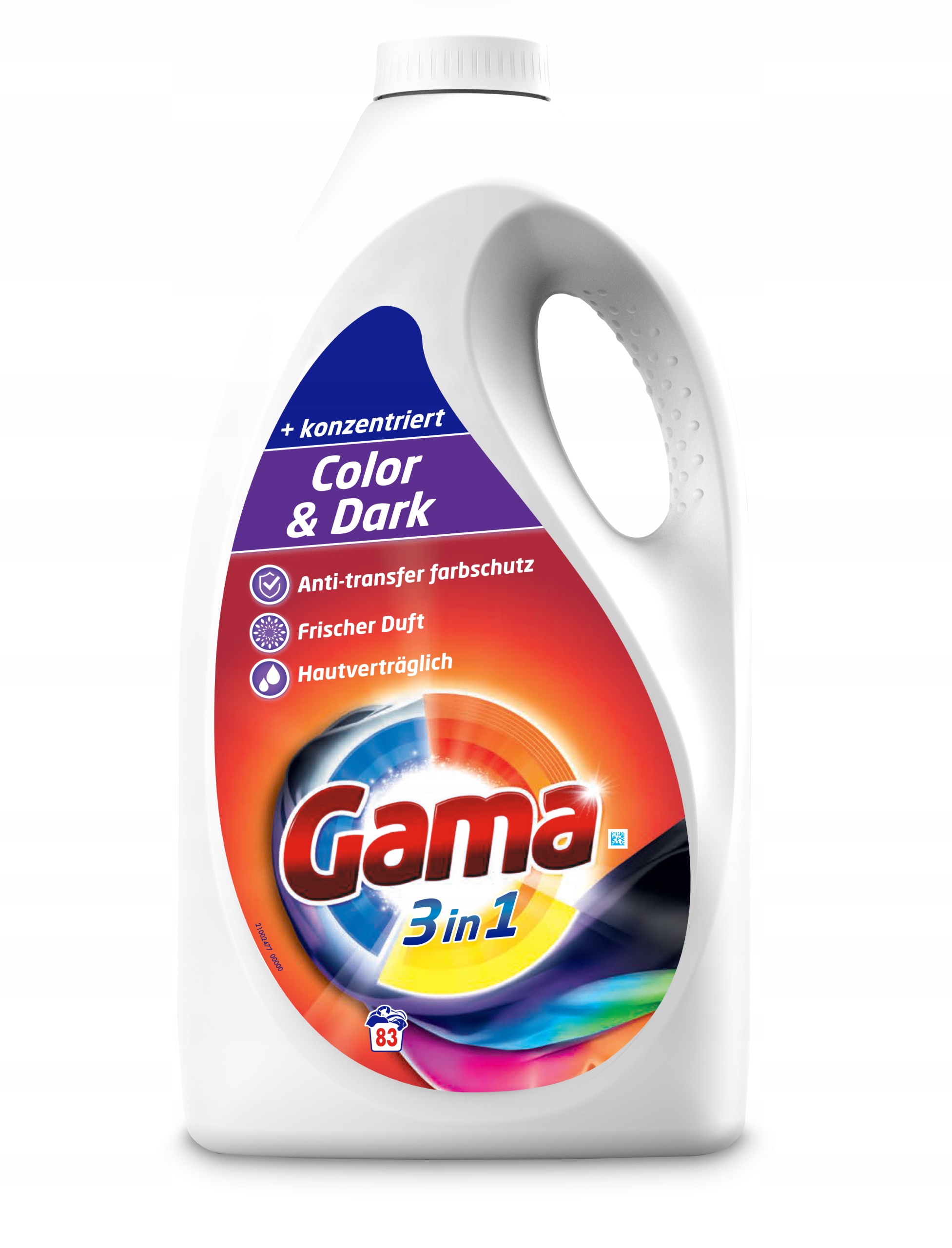 Prací gél - Hra Gel Concentrate Color a CIMNE premytie 4,15 l