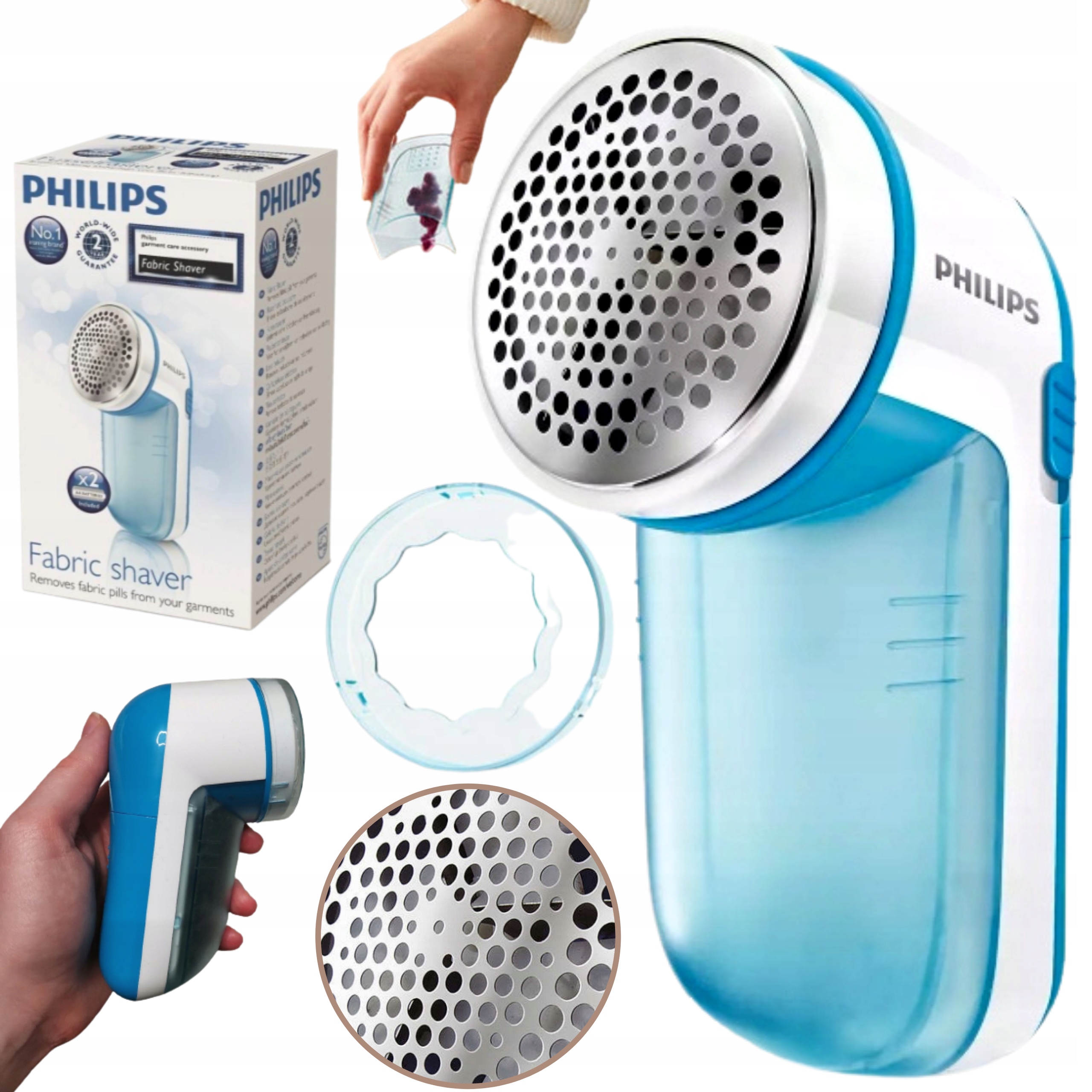 Holiací stroj na čalúnenie svetrov veľkých Philips