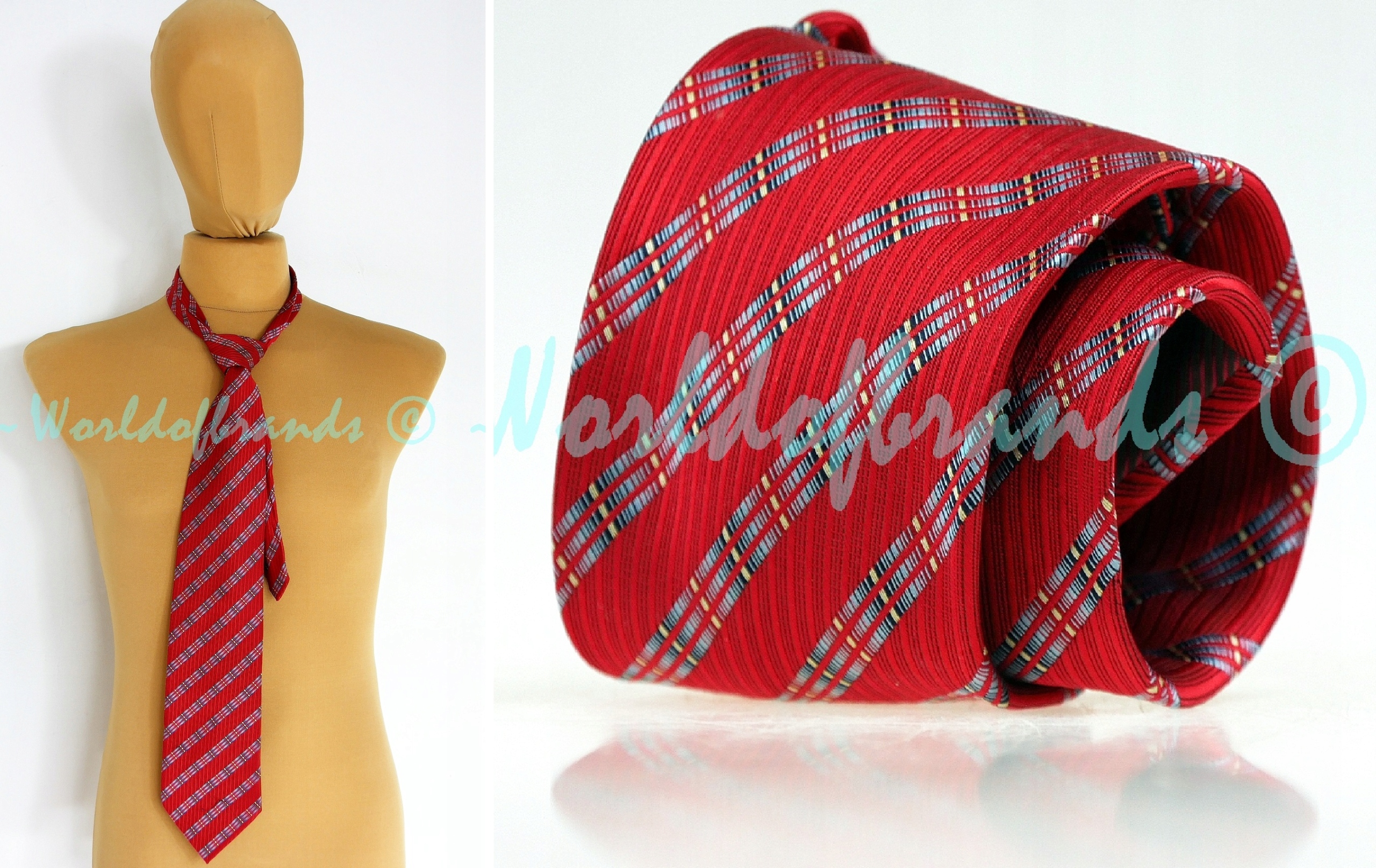 Široký kravata Longine Longine Chic Jacquard TIE Pánske pásiky Jacquard