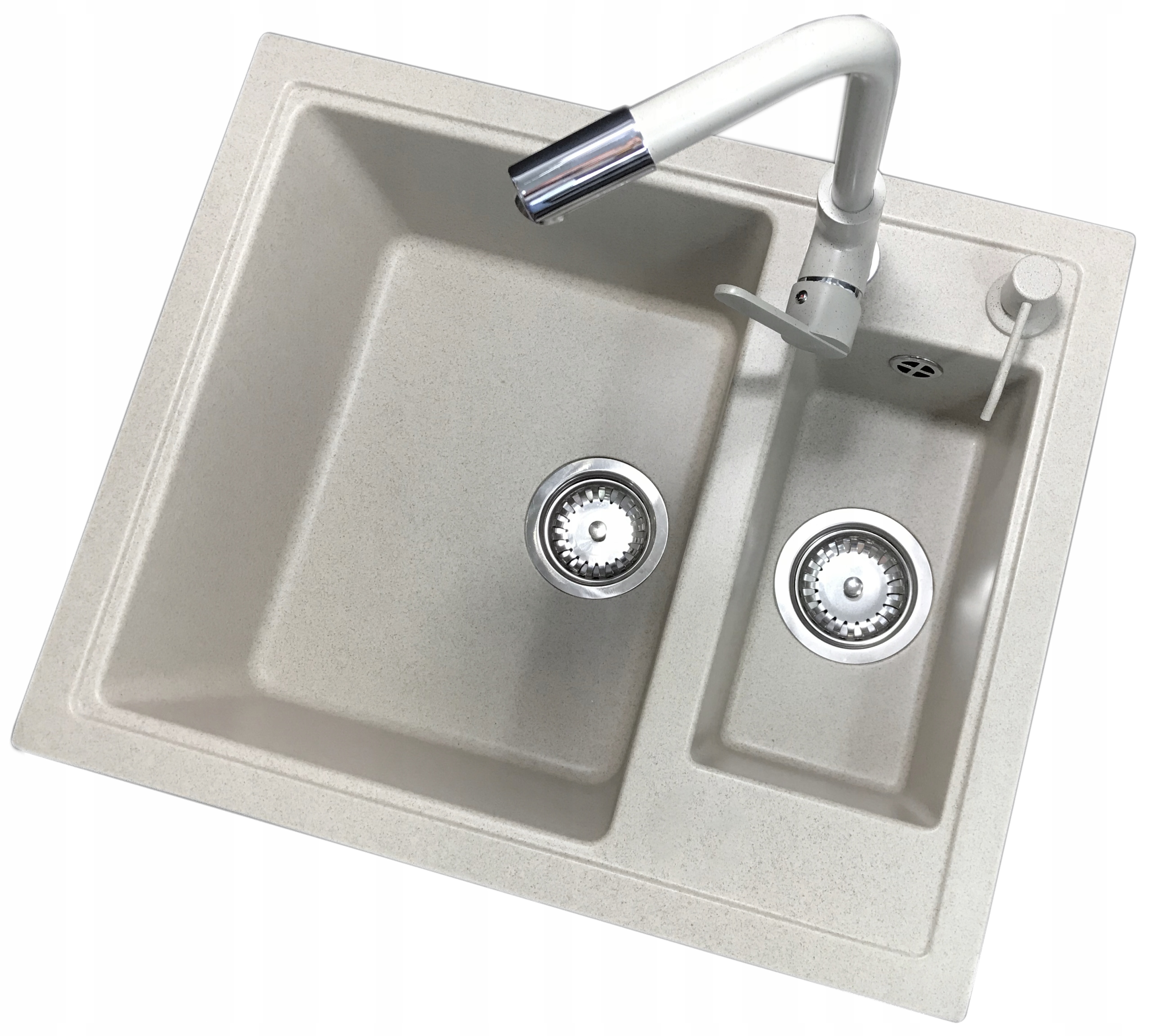 Kuchynská batéria - Granan Granite Sink +batéria +dávkovač