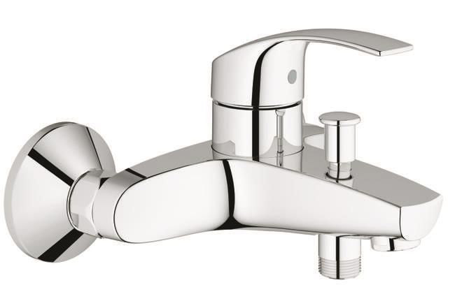 Grohe Wall Bath Battery Eurosmart 33300002