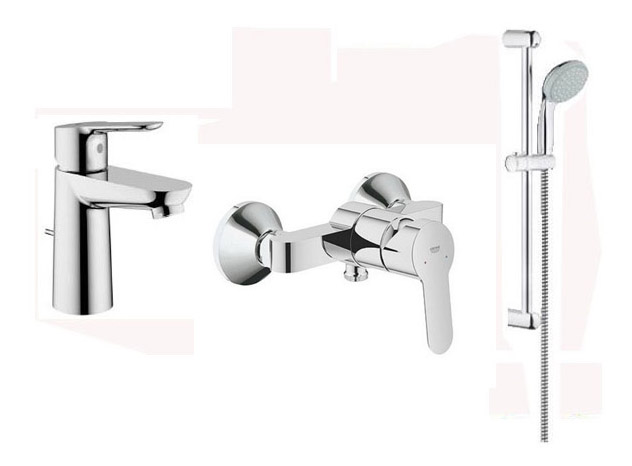 Grohe Bauedge sprejový faucet. Kyvadlová doprovod