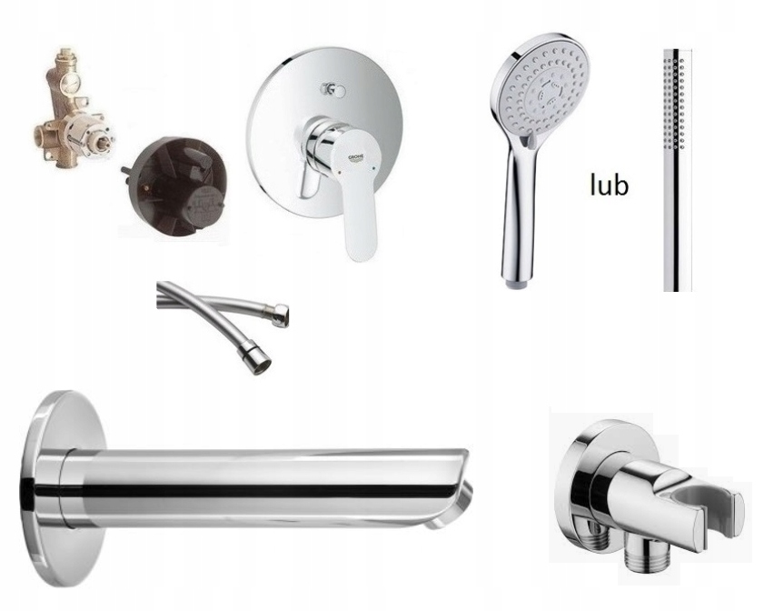 Grohe Bauedge skrytý vani Omnires