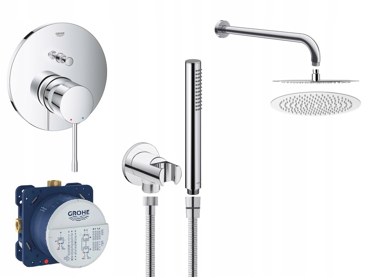 Grohe Essence nová sprchová sada 20 cm