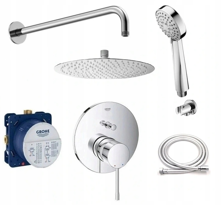 Grohe Essence, skrytá dažďová sprcha 30