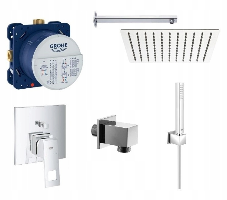 Grohe EuroCube 30 cm skrytý nový model