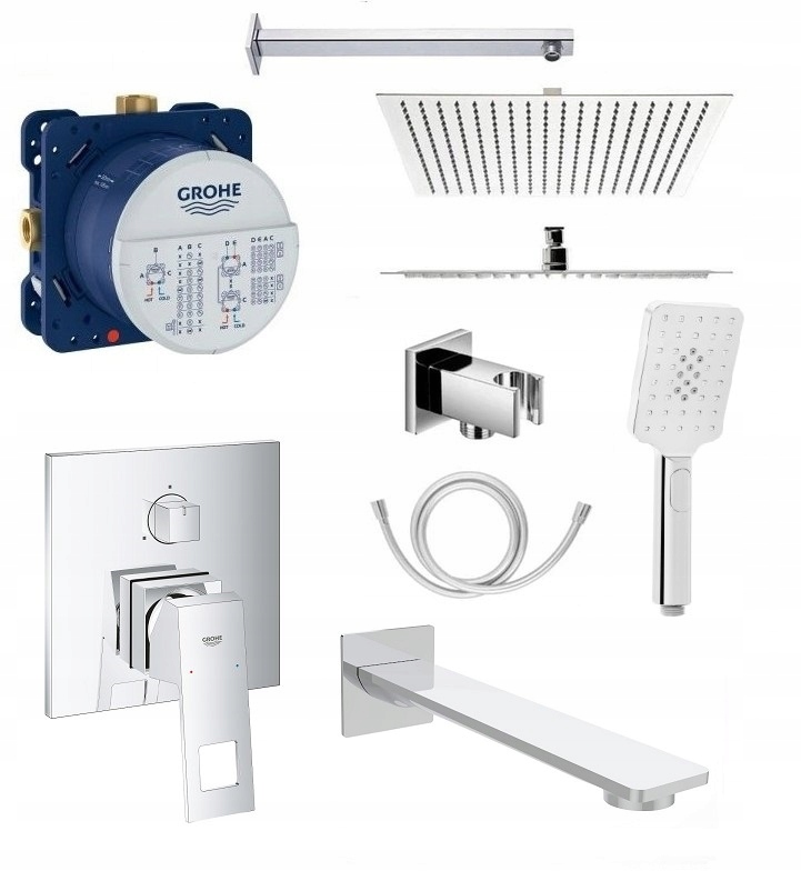 Grohe EuroCube skrytá vani batéria