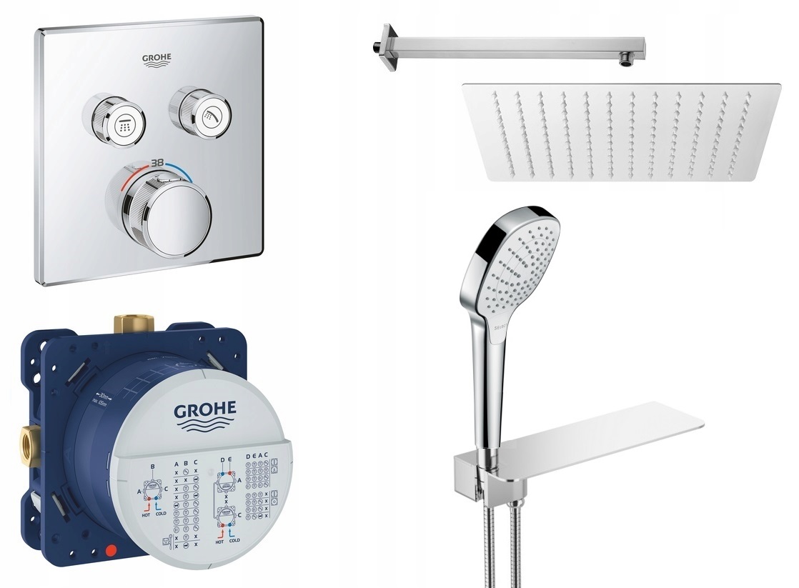 SPRCHOVÝ SET GROHE GROHTHERM SMARTCONTROL 20