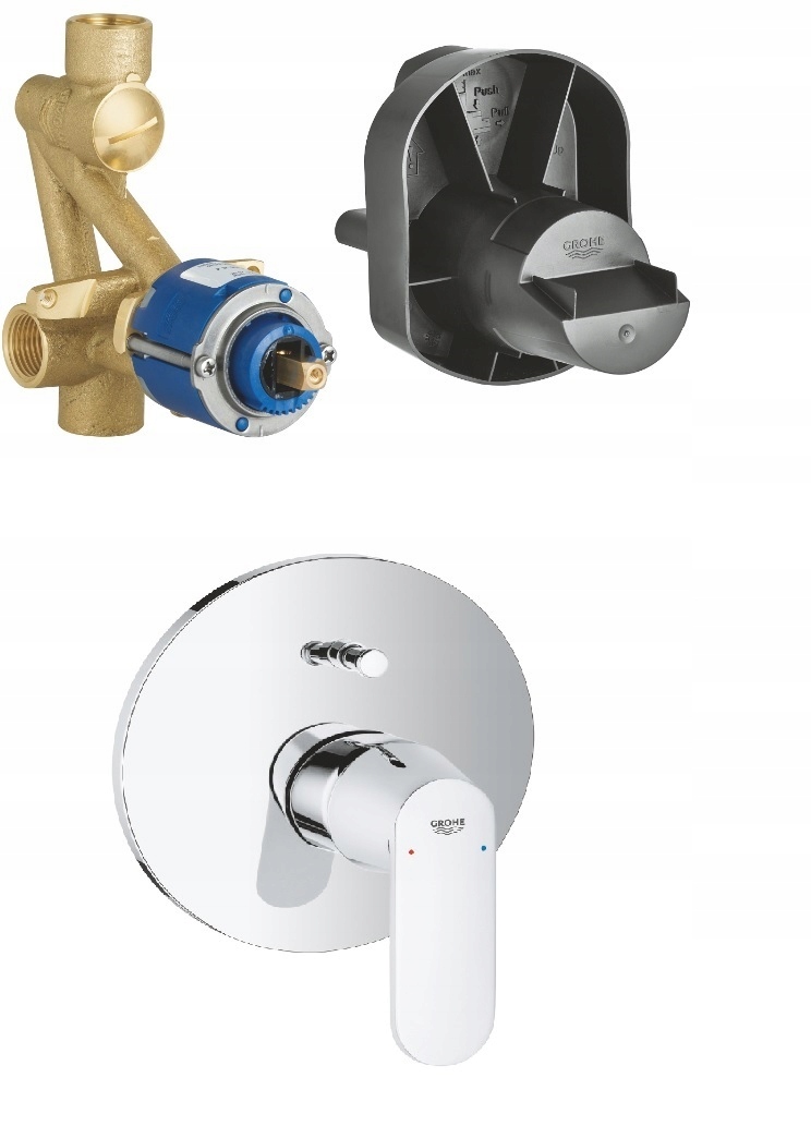 Grohe sada eurosmart batérie zatajnená prvok