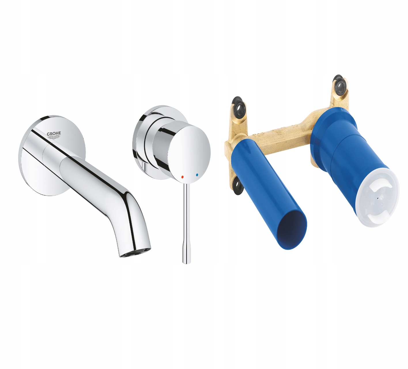 Grohe kompletný flush -Mountad Washbasin faucet