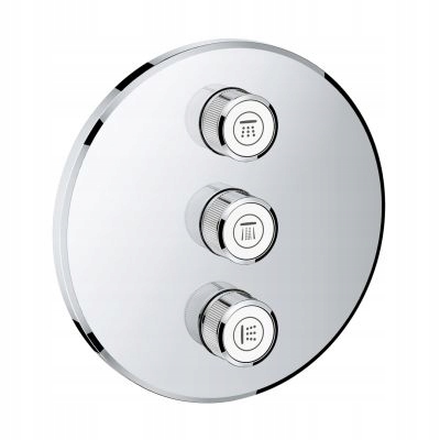 Grohe SmartControl Triple Chrome Shut -off Valve