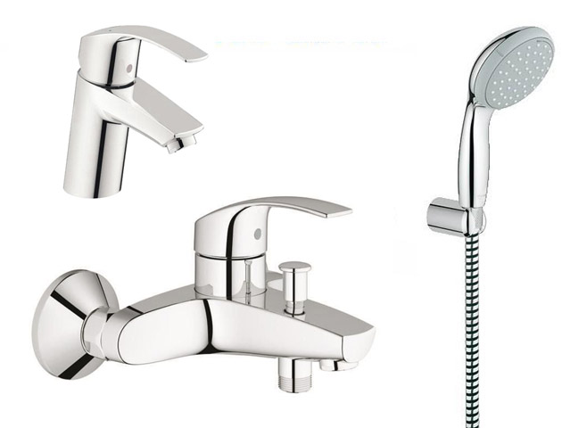 Grohe Set Eurosmart Washal batéria +kúpeľ