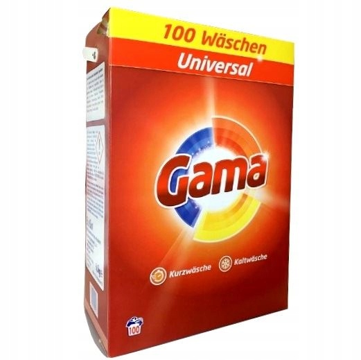 Prací prášok - GAMA (VIZIR) 100P / 6,5KG Univerzálny prášok