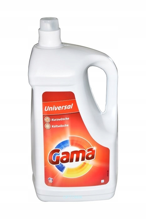 Prací gél - GAMA (VIZIR) PLOVÝ GEL 5,39L / 83PR