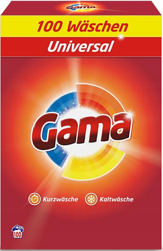 Prací prášok - Rozsah práškov Univerzálny 6,5 kg 100 praní DE