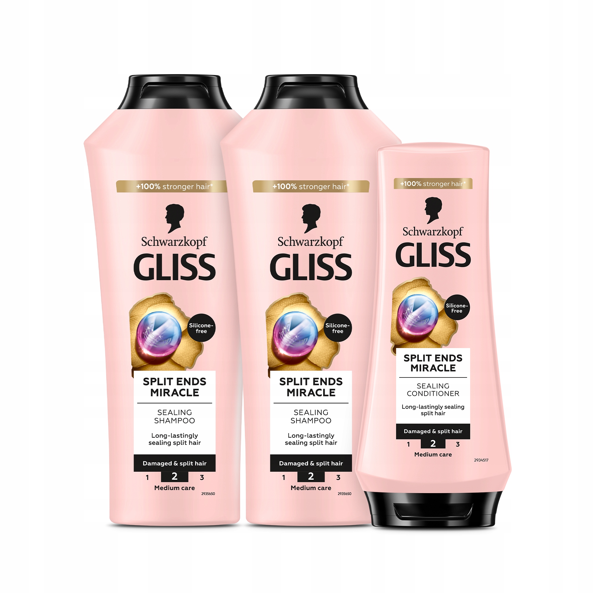 Šampón 2022 Gliss 400 ml Pre rozštiepené končeky, regeneráciu a hydratáciu