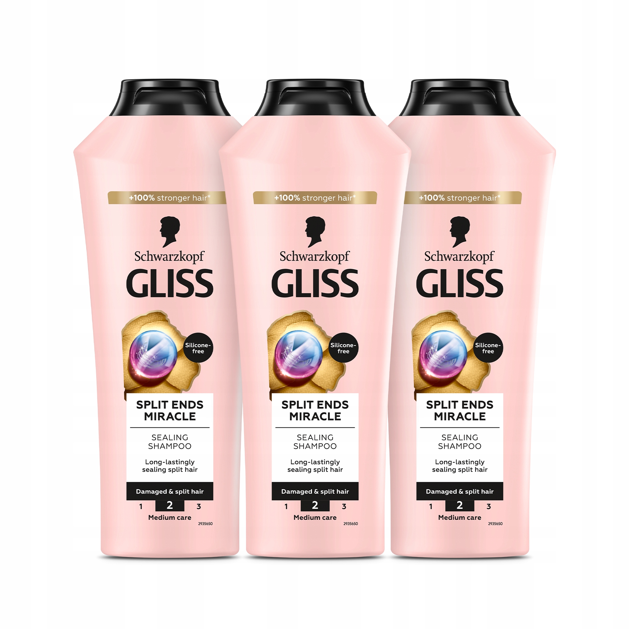 Šampón 2022 Gliss 400 ml Pre rozštiepené končeky, regeneráciu a hydratáciu