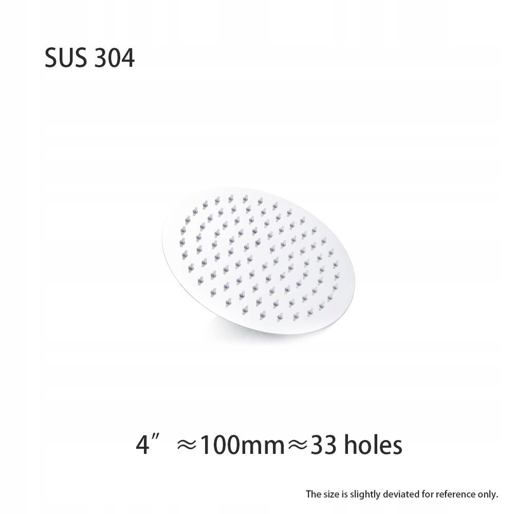 Sprchová hlava-10 cm 4in kolo