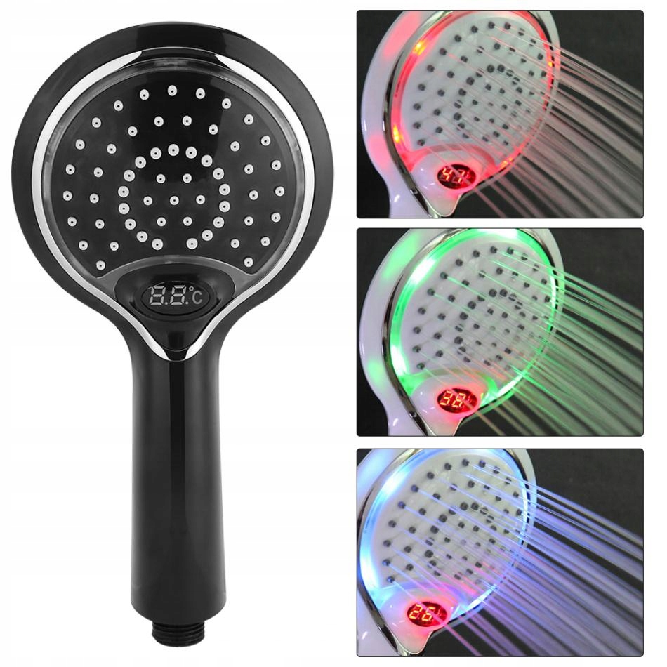Sprchová hlava-automatická LED LED