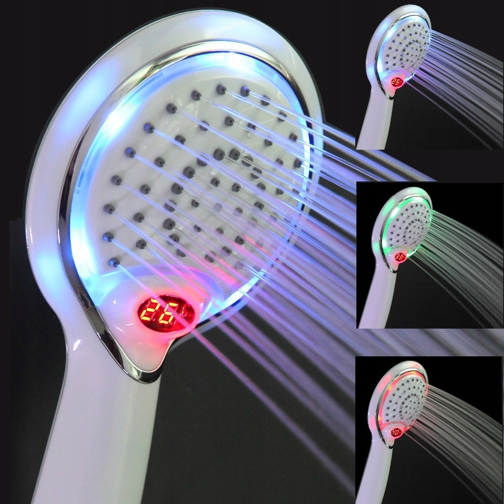 Sprcha hlavy-LCD. LED slúchadlo P