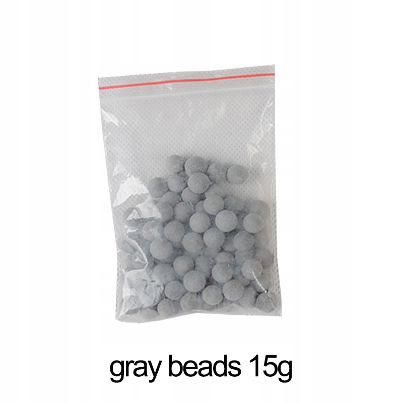 Sprchová hlava-šedá korálky 15g