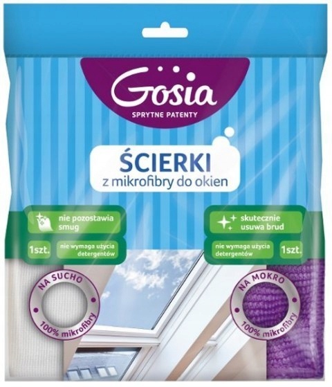 Gosia utierky z mikrovlákna na okná - 2 ks