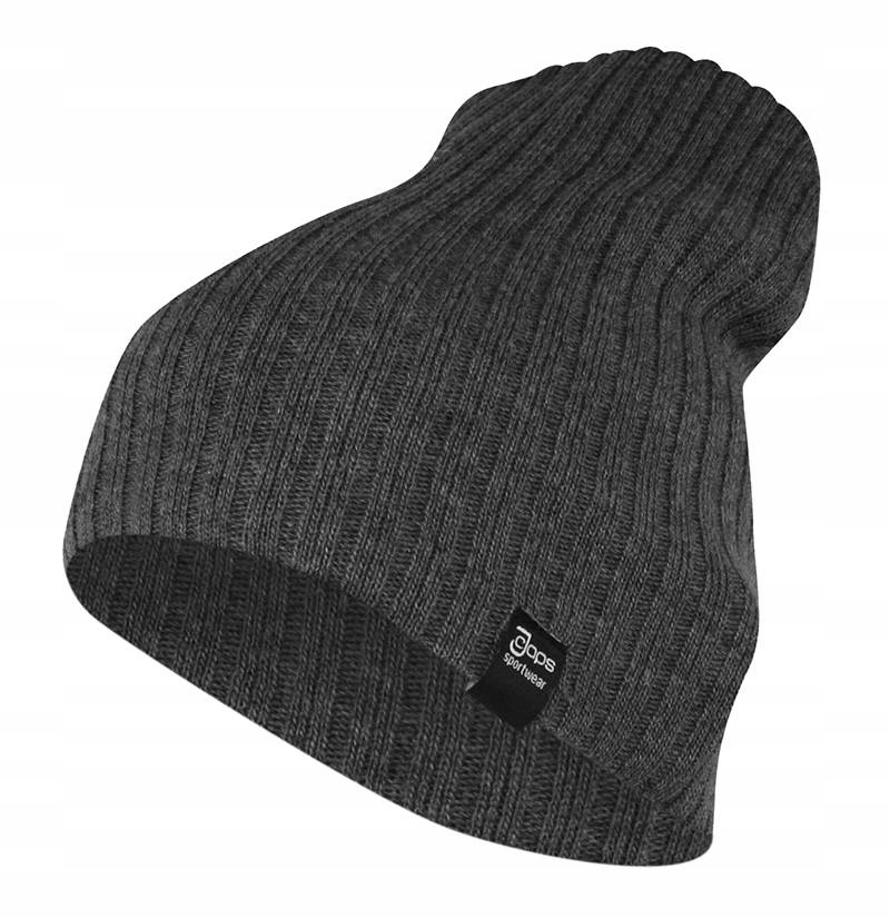 Beanie Winter Cap Jarek Gray. Universal
