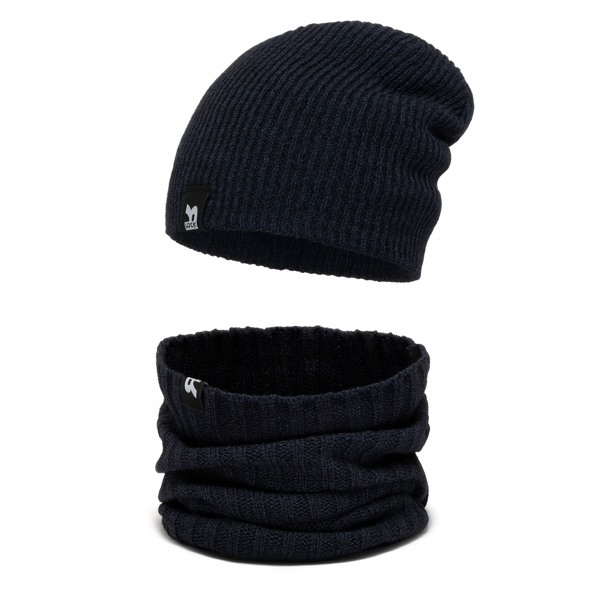 Sada čiapky, komín (golf) Alur K5 Navy Blue