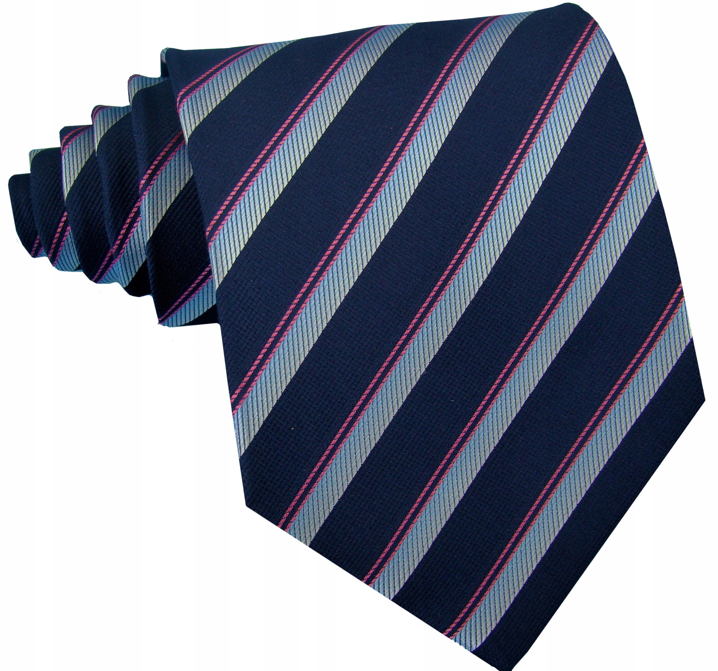 Roy & Rony Wide TIE Mikrofiber (Microfase) Navy modrá, modrá, ružová, viacnásobná
