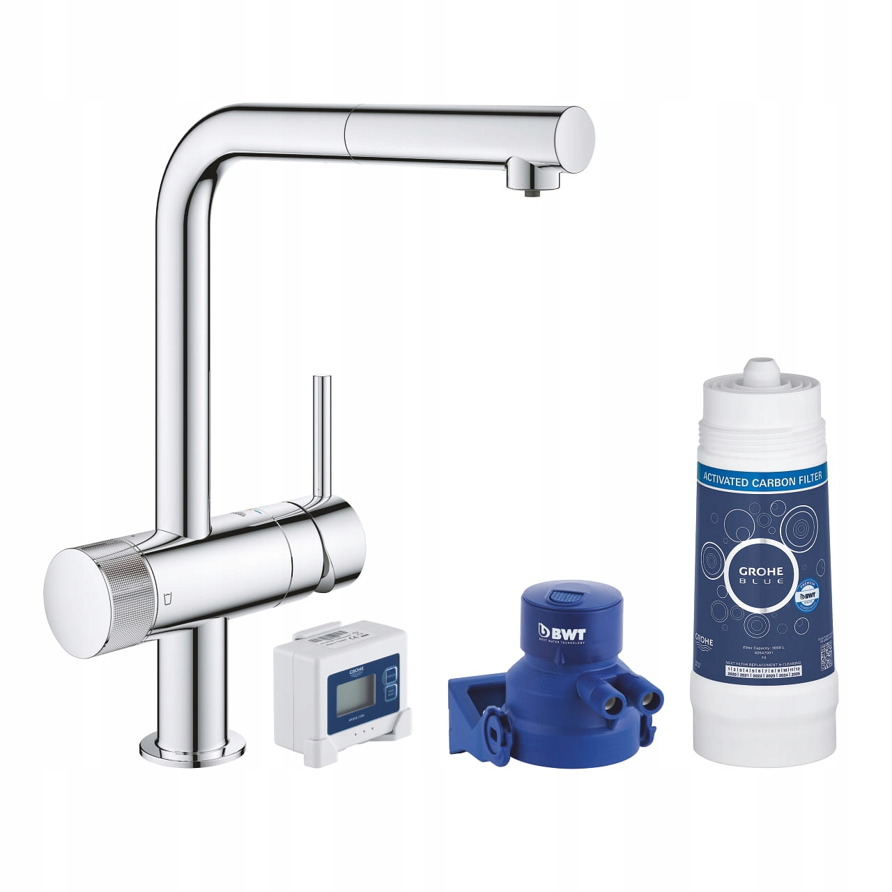 Kuchynská batéria - Grohe Blue Pure Minta Chrome 2-Fun. 30382000