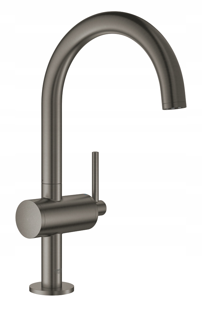 Grehe Atrio Brushed Hard Graphi Washbasin faucet