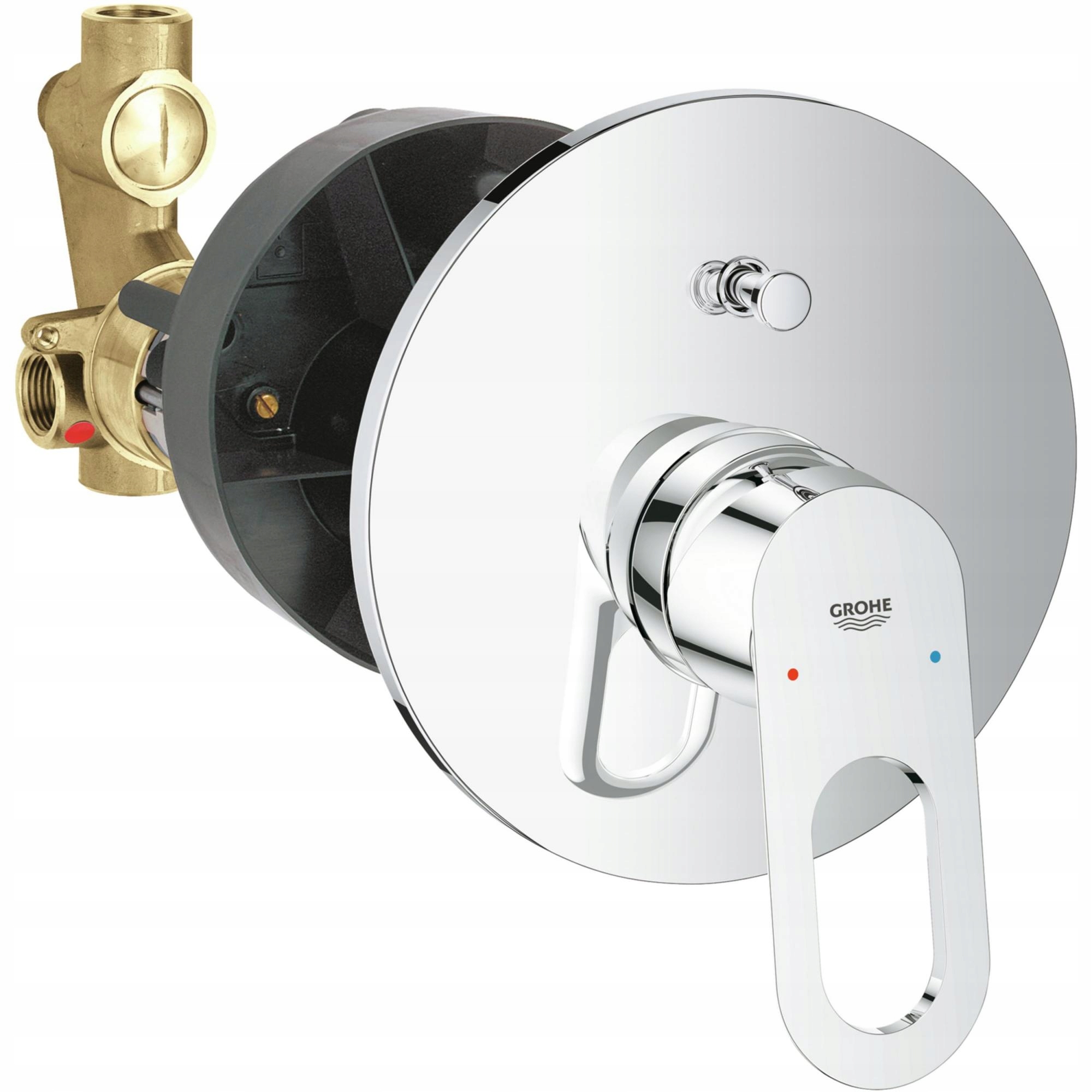 Grohe BauLoop Podomietková vaňová batéria sada chróm
