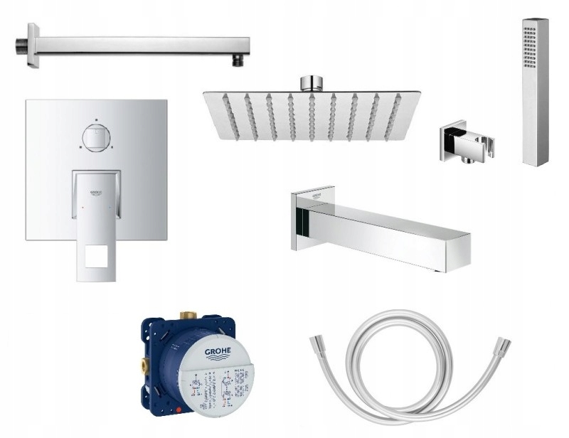 Grohe EuroCube skrytý súbor pre vaňu 25