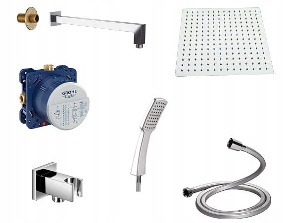 Grohe smartbox + dažďová sprcha 30 set kvadro štvorcový