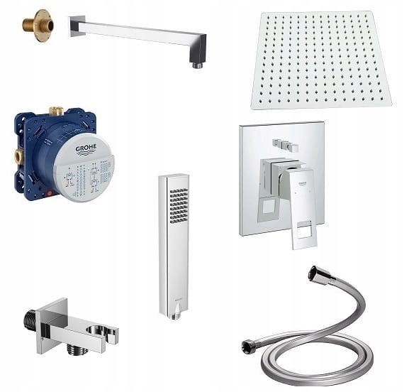 Grohe EuroCube batéria Novina nová dažďová sprcha 25