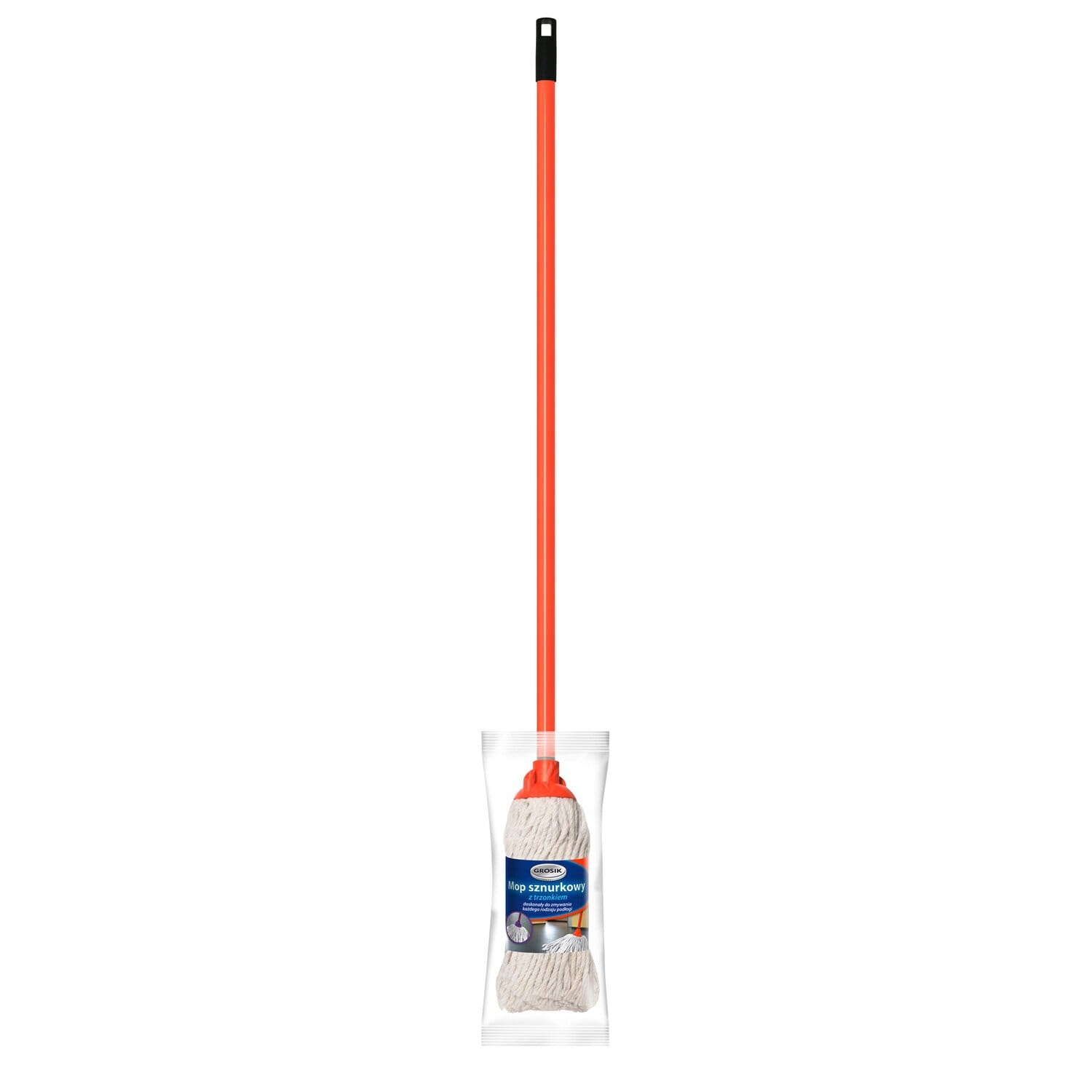 String mop s rukoväťou