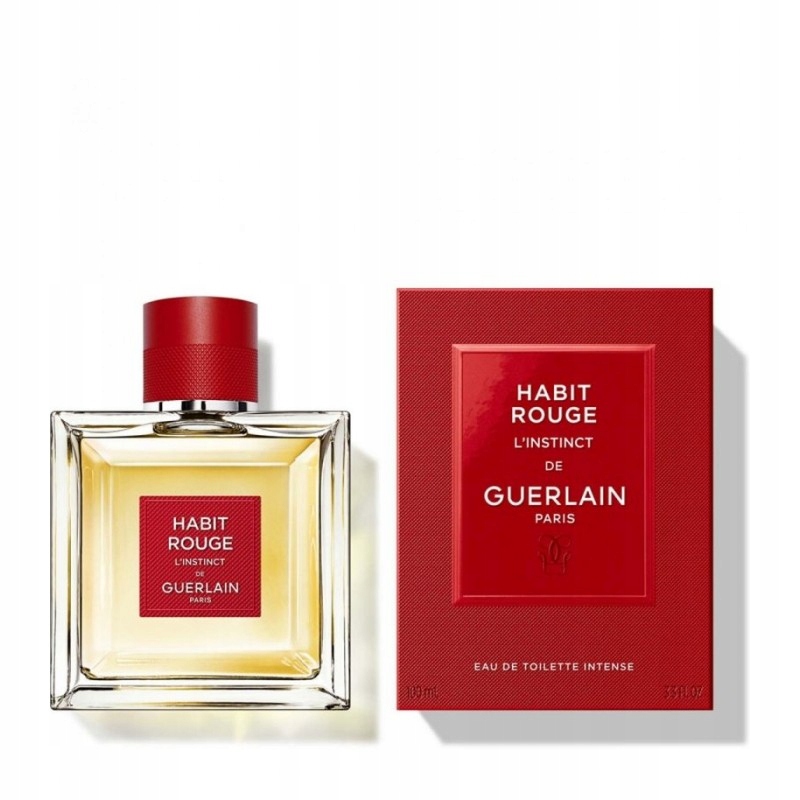 Guerlain Habit Rouge L'instinct, parfumovaná voda pre mužov 100 ml