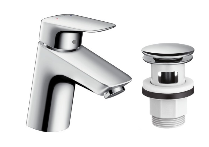 Hansgrohe logis washbasin batéria s zátkou 71077